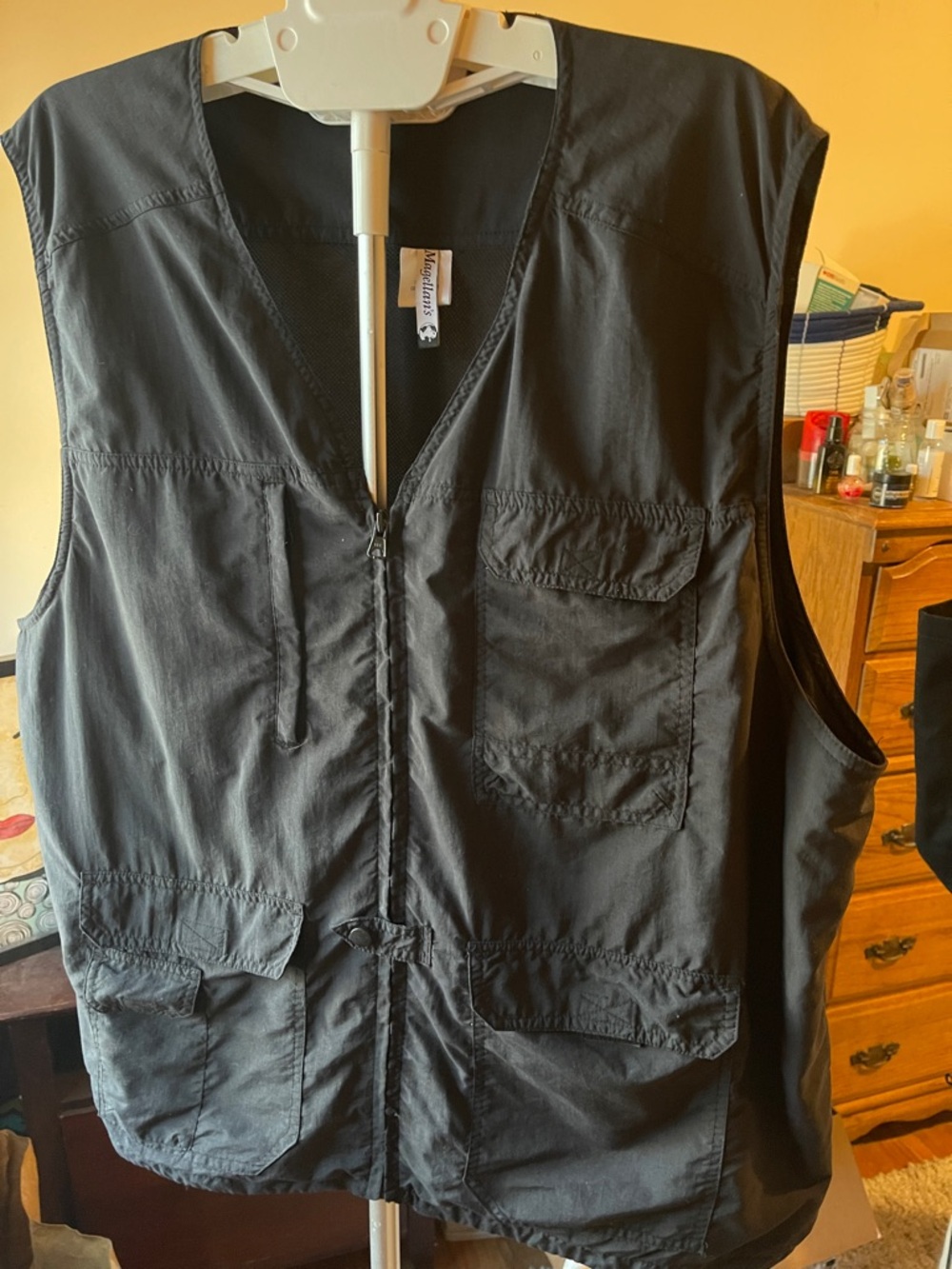 Magellan Outdoors Black Mesh-Lined Travel Gear